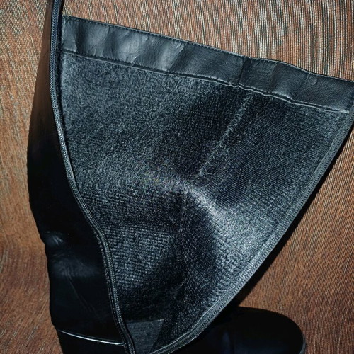 Shein black boots like new, size 39