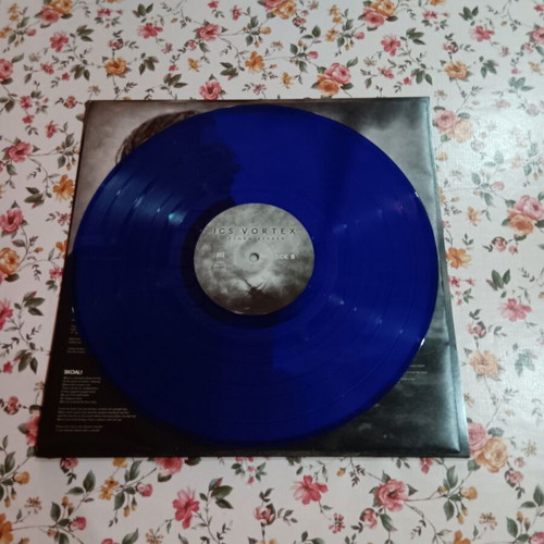 Ics Vortex Storm Seeker vinyl LP, Century Media, blue translucent