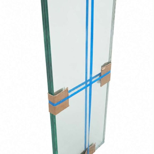 Glass panels for display cases, per piece, 90x35x1 cm