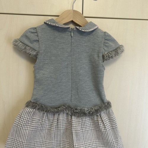 Lapin no2 children's dress grey-pink like new