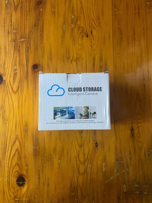 Intelligent IP camera new with SD card storage