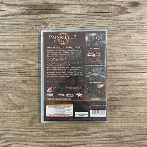 Painkiller: Battle Out of Hell PC Game CD Sealed Expansion Pack
