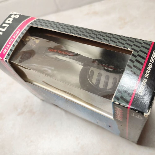 Philips SBC 3171 Vintage Electrodynamic Stereo Headphones new in box