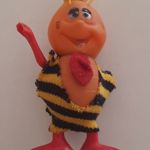 Vintage '80s Vily figure from Maya the Bee used