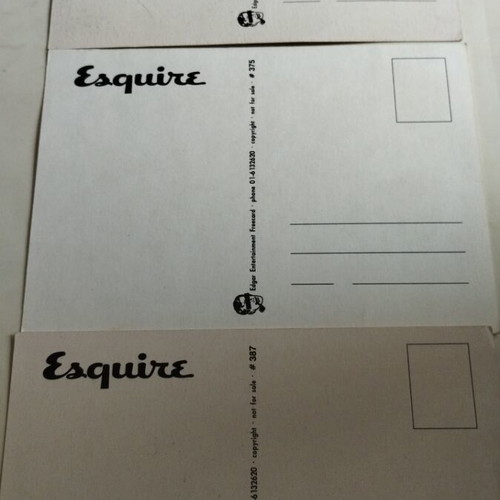 Esquire Ελληνική Έκδοση 3 Κάρτες σαν καινούργιο πακέτο