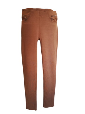 Pin up brown leggings-pants like new, size S