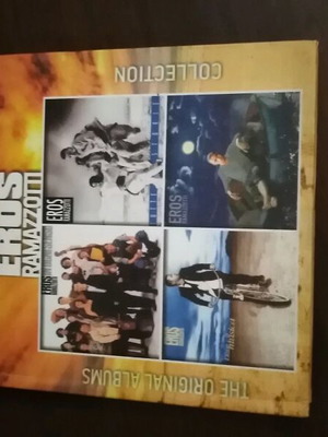 Eros Ramazzoti 4 CDs like new, pop