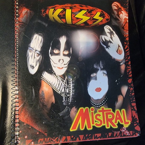Kiss Mistral 100-Page Notebook like new
