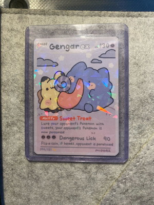 Συλλεκτική Pokemon κάρτα Gengar καινούργια, fanmade