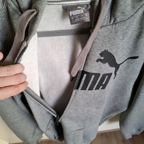 Puma set of two jackets like new, blue and grey sportswear