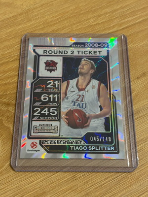 2025-26 Panini Contenders Euroleague Round 2 Ticket Tiago Splitter like new