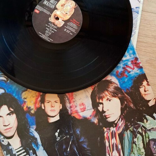 Bruce Dickinson Tattooed Millionaire LP, metal