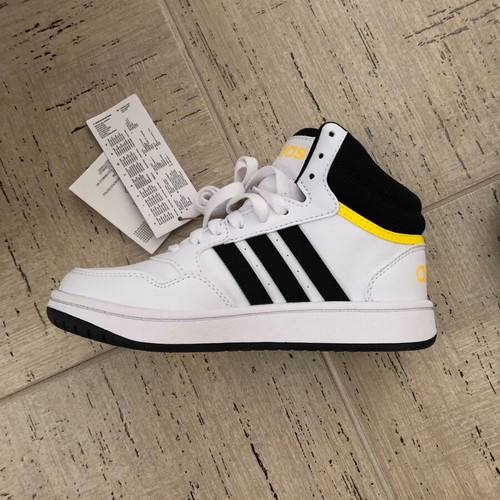 Adidas Hoops Mid 3.0 K kids athletic shoes new, size 32