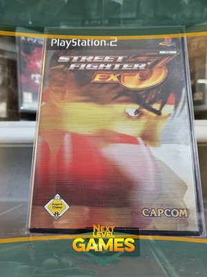 Street Fighter EX3 PlayStation 2 game used, fighting genre