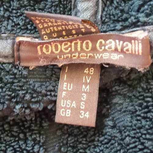 Roberto Cavalli bathrobe with hood used, size M