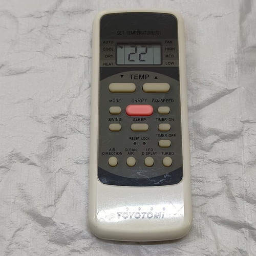 Toyotomi R51L1 remote control used
