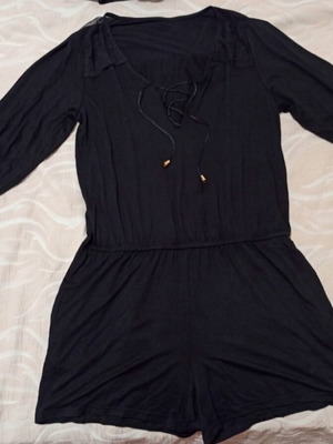 S.Oliver one-piece shorts like new, black, sizes L/XL
