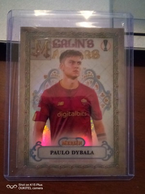 2022-23 Topps Merlin Chrome Masters Refractor Paulo Dybala σαν καινούργιο