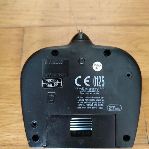 Nikko remote control used for 27hz 3-band models