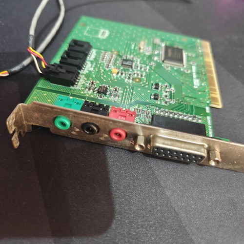 Creative Sound Blaster PCI 128 sound card ES1371/ES1373 with CD audio cable