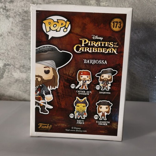 Funko Pop Pirates of the Caribbean Barbossa vinyl figure new