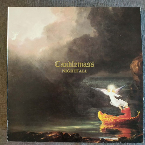 Candlemass Nightfall original vinyl record, Greek edition 1988