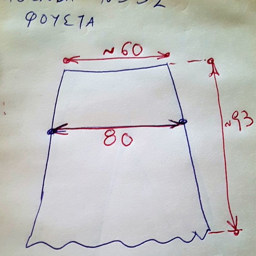 Skirt large size like new, waist 60cm, summer