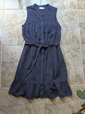 Universal Thread summer dress like new, elastic waist, linen, S-M