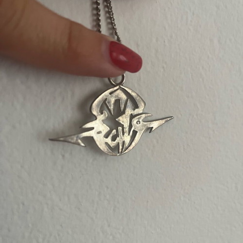 Freestyle Productions Lowbap pendant silver 925 like new