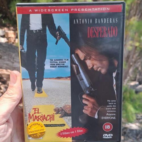 El Mariachi and Desperado DVD used, collectible masterpiece