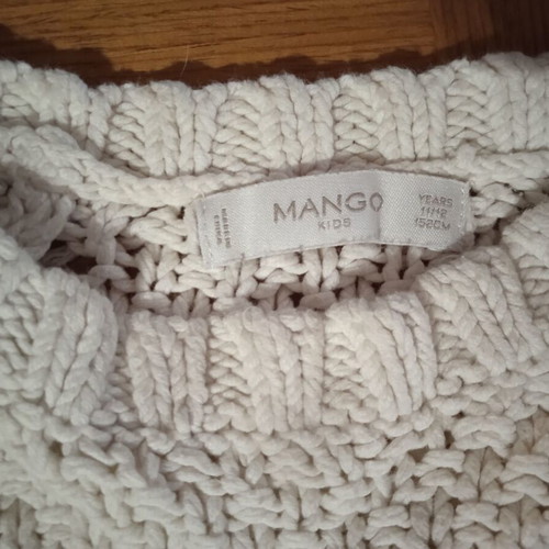 Mango kids spring sweater for girl 10 years like new