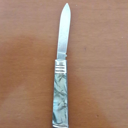 Vintage Mikov Pocket Knife used, made in Czechoslovakia
