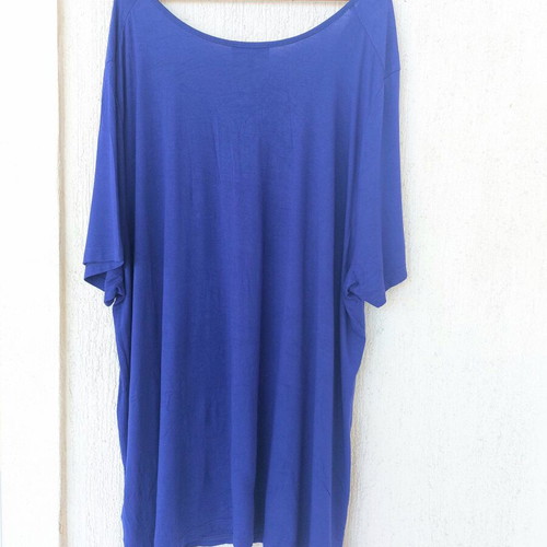 Ulla Popken Plus Size Blue Tunic Dress 3XL