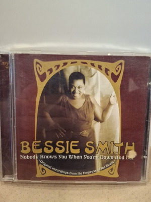 Bessie Smith Nobody Knows You When You're Down And Out CD like new, blues