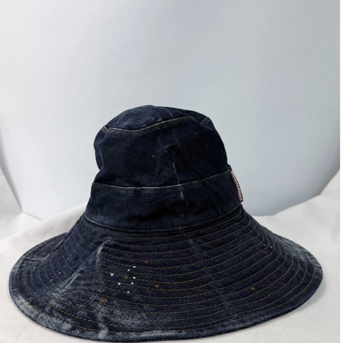 Dsquared2 blue denim hat size S like new