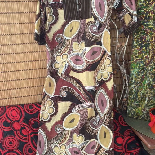 Women's dress like new, colorful, size S