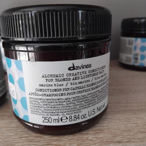 Davines Alchemic Creative Conditioner Marine Blue