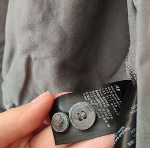 Ανδρικό παλτό μαύρο H&M