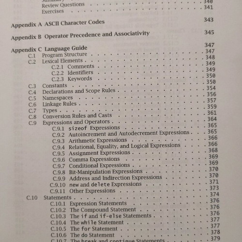 C++ for C Programmers programming book used