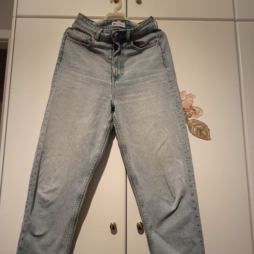 Zara jeans Moms fit n36 used, blue