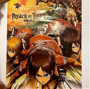 attack on titan poster anime