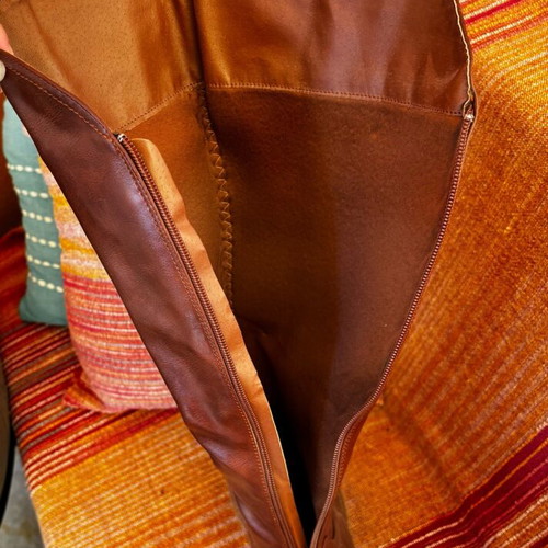 Brown knee-high boots like new, size 38