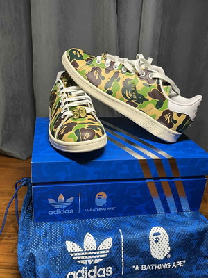 Adidas BAPE Stan Smith 30th Anniversary Edition καινούργια, μέγεθος 43, πολύχρωμα