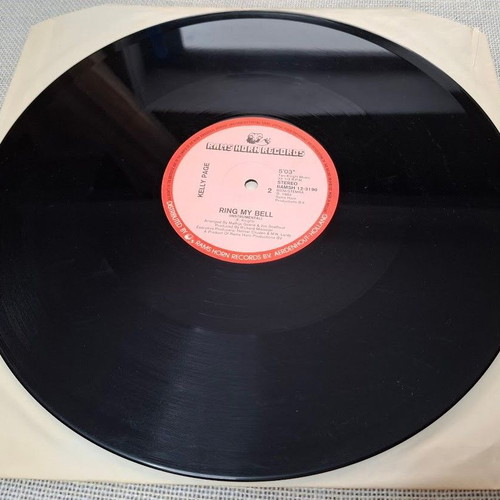 Kelly Page Ring My Bell 12' single μεταχειρισμένο, ηλεκτρονική
