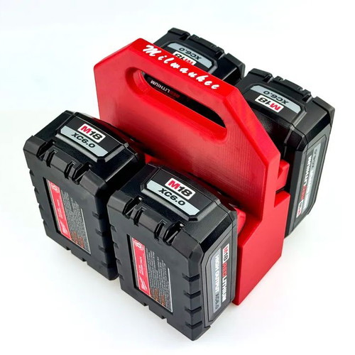 Milwaukee M18 Battery Transport Base for 4 Batteries