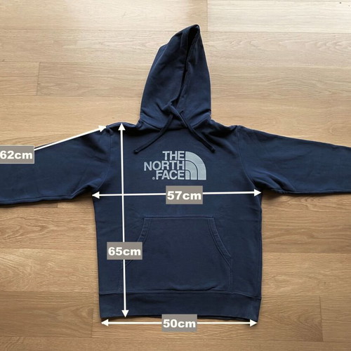 THE NORTH FACE Men’s Sweatshirt Pullover Hoodie Blue - Size M