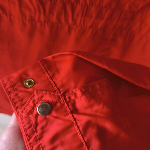 Zara windbreaker jacket size M like new, red