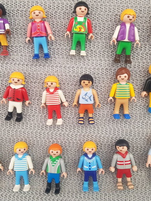 Playmobil figures pack of 15 used