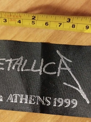 Metallica patch sewn like new, rare collectible 1999