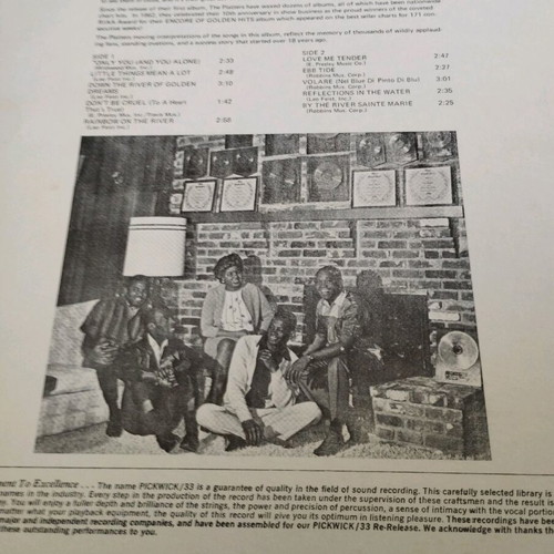 The Platters Super Hits of the Platters LP album used, blues